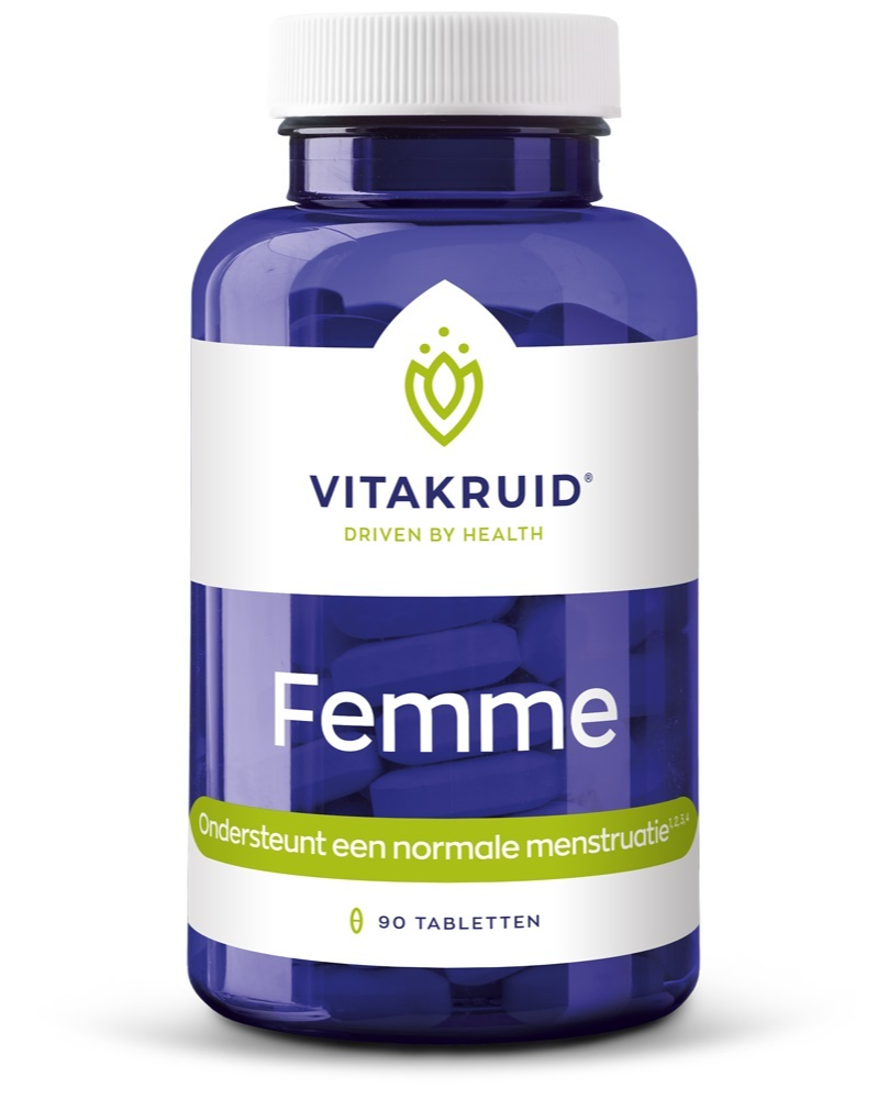 Vitakruid Femme Hormoon support oa Maca & Saffraan 90