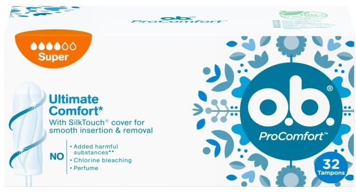 O.B. Tampons procomfort super 32st
