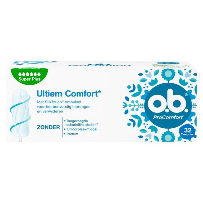 O.B. Tampons procomfort super plus 32st