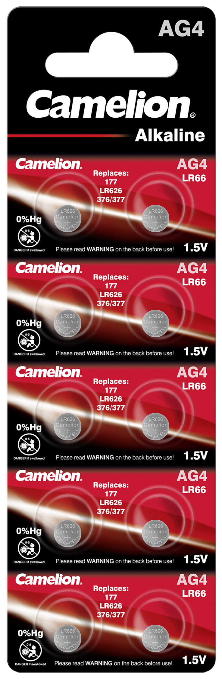 Camelion AG4 - LR626 10x
