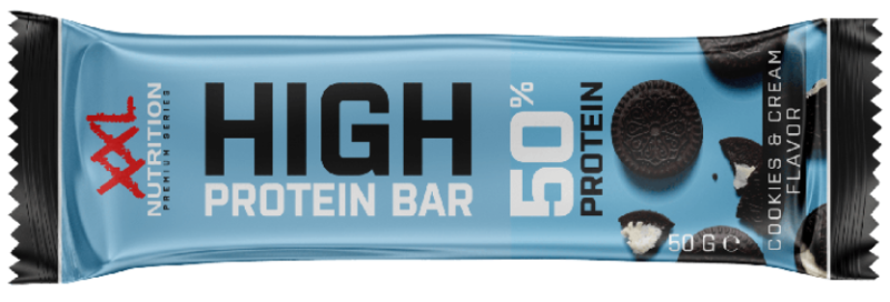Xxl nutrition Xxl high prot bar cookies crm 20 x 50gr