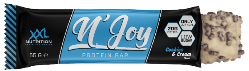 Xxl nutrition Xxl njoy protein bar cookies 15 x 55gr