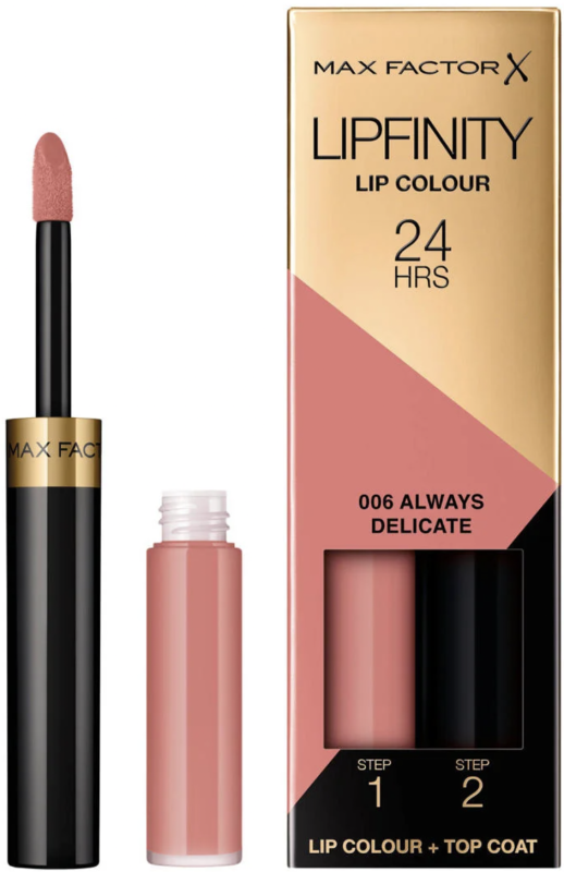 Max Factor Lipfinity lip colour long lasting lipstick 006 1 stuk