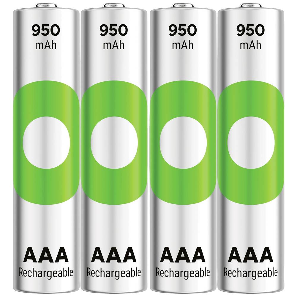 GP ReCyko Oplaadbare AAA batterij (potlood) NiMH 950 mAh 1.2 V 4 stuk(s)