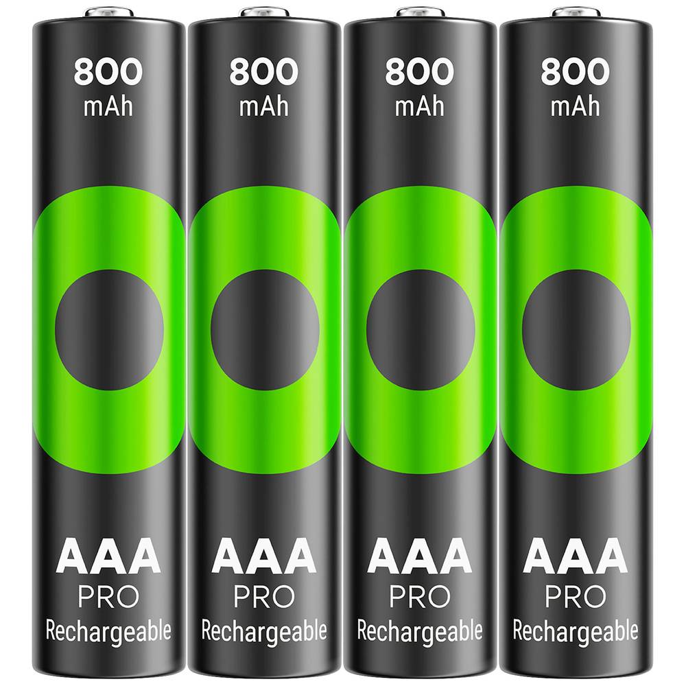 GP ReCyko Pro Oplaadbare AAA batterij (potlood) NiMH 800 mAh 1.2 V 4 stuk(s)