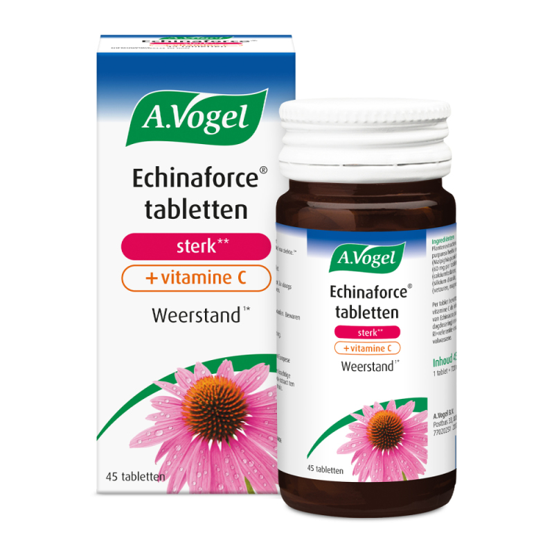A.Vogel Echinaforce sterk + vitamine c tabletten 45 Stuks