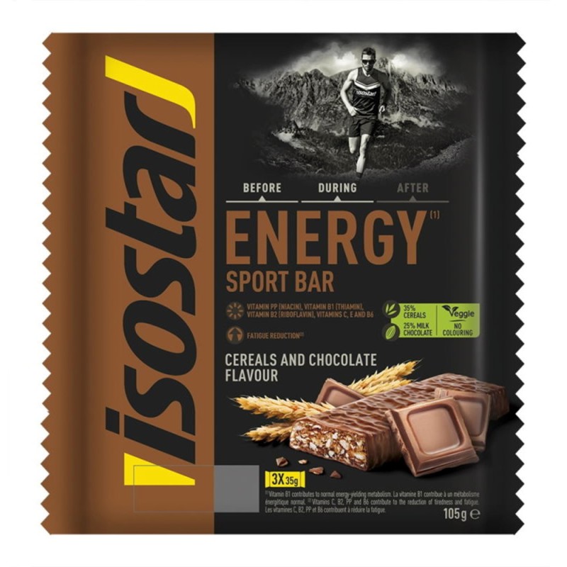 Isostar Energy sportreep chocolate 105 G