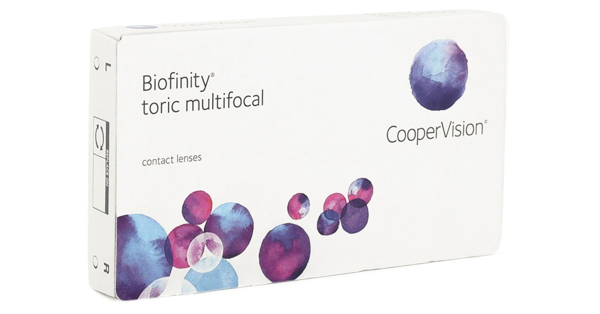 Biofinity Toric Multifocal CooperVision (6 lenzen)