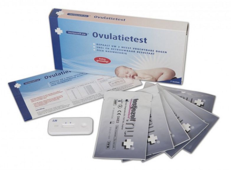 Testjezelf.nu Ovulatietest (cassette) 7 stuks