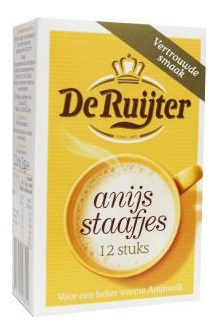 De Ruyter Anijsstaafjes poeder 10 x 75.6g