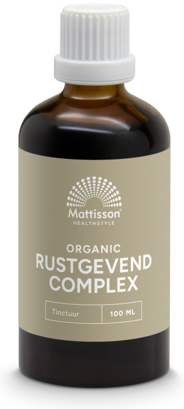 Mattisson Healthstyle biologisch rustgevend complex druppels 100 ML