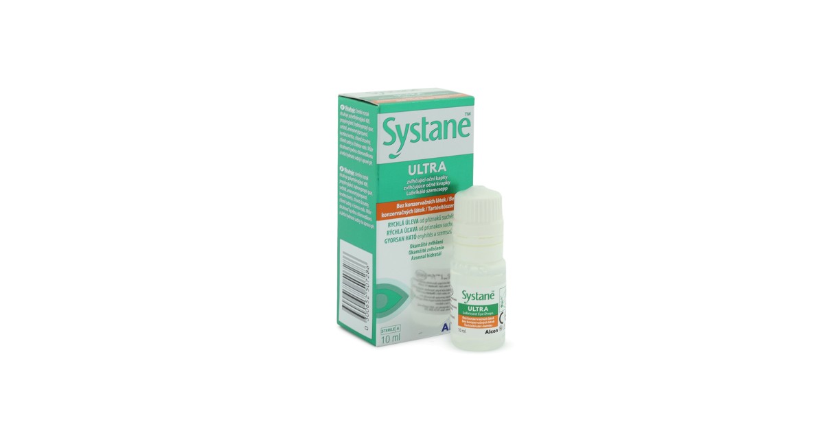 Systane Ultra Zonder conserveringsmiddelen 10 ml