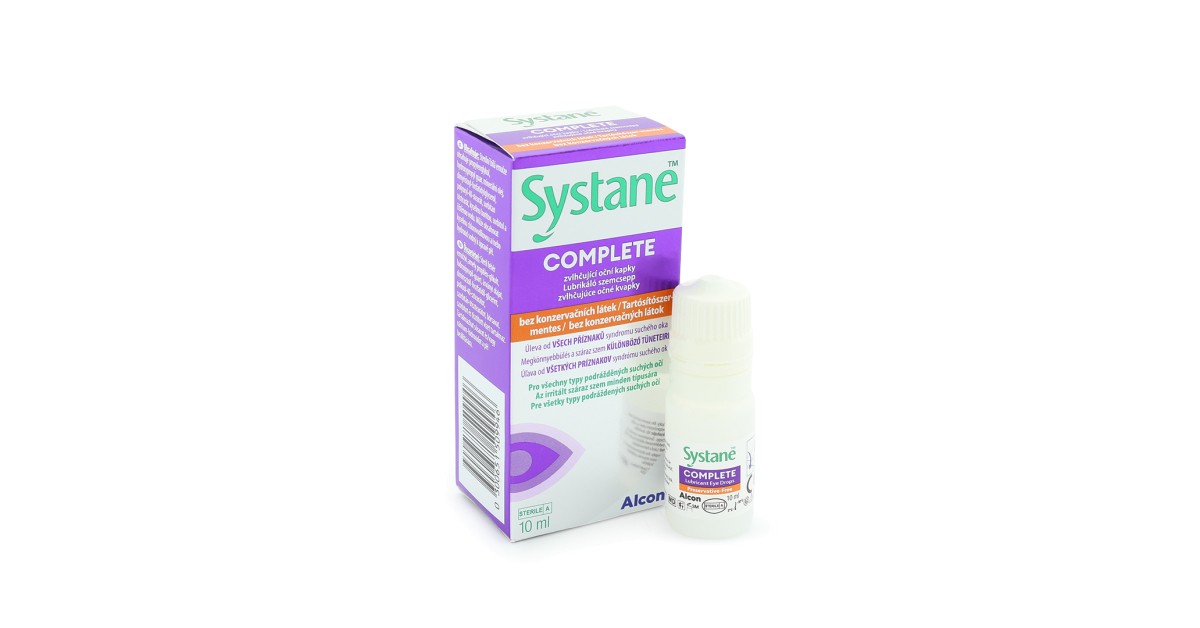 Systane COMPLETE Zonder conserveringsmiddelen 10 ml