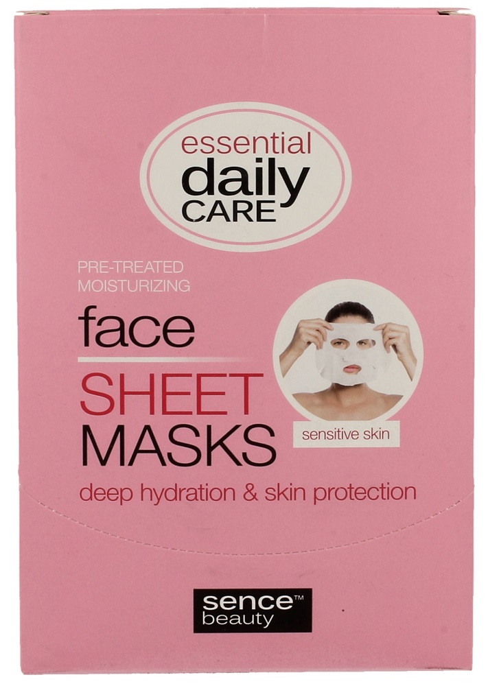 Sence Beauty Gezichtsmasker Sheet Moisturizing