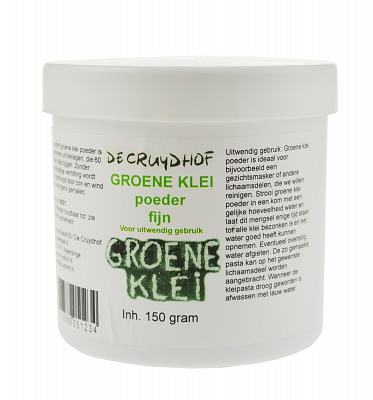 Cruydhof Groene Klei Fijn 150gr
