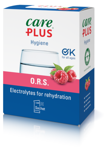 Care Plus O.R.S. Oral Rehydration Salt Framboos