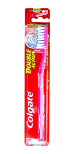 Colgate Tandenborstel - double action medium 1 Stuk