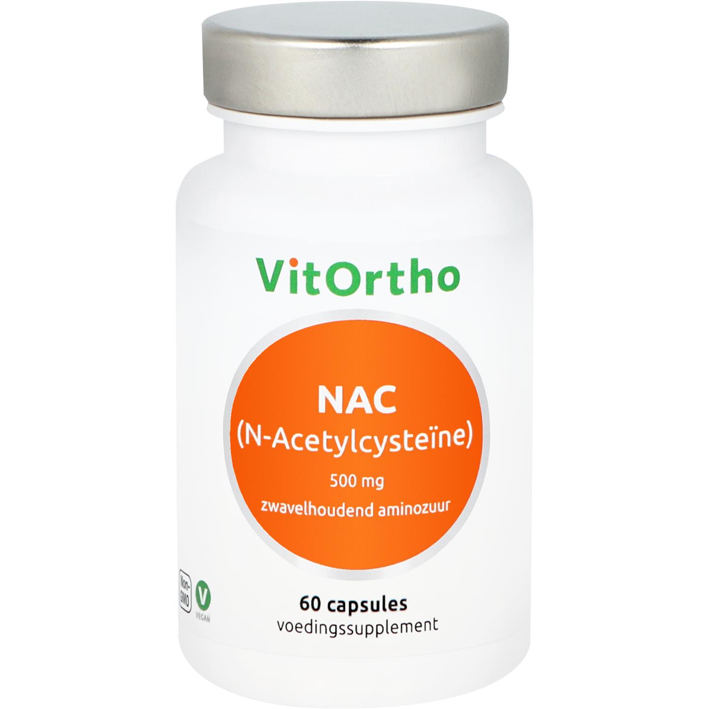VitOrtho NAC (N-Acetylcysteïne) 500 mg