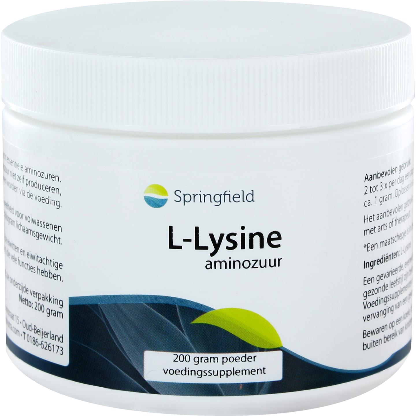 Springfield L-Lysine