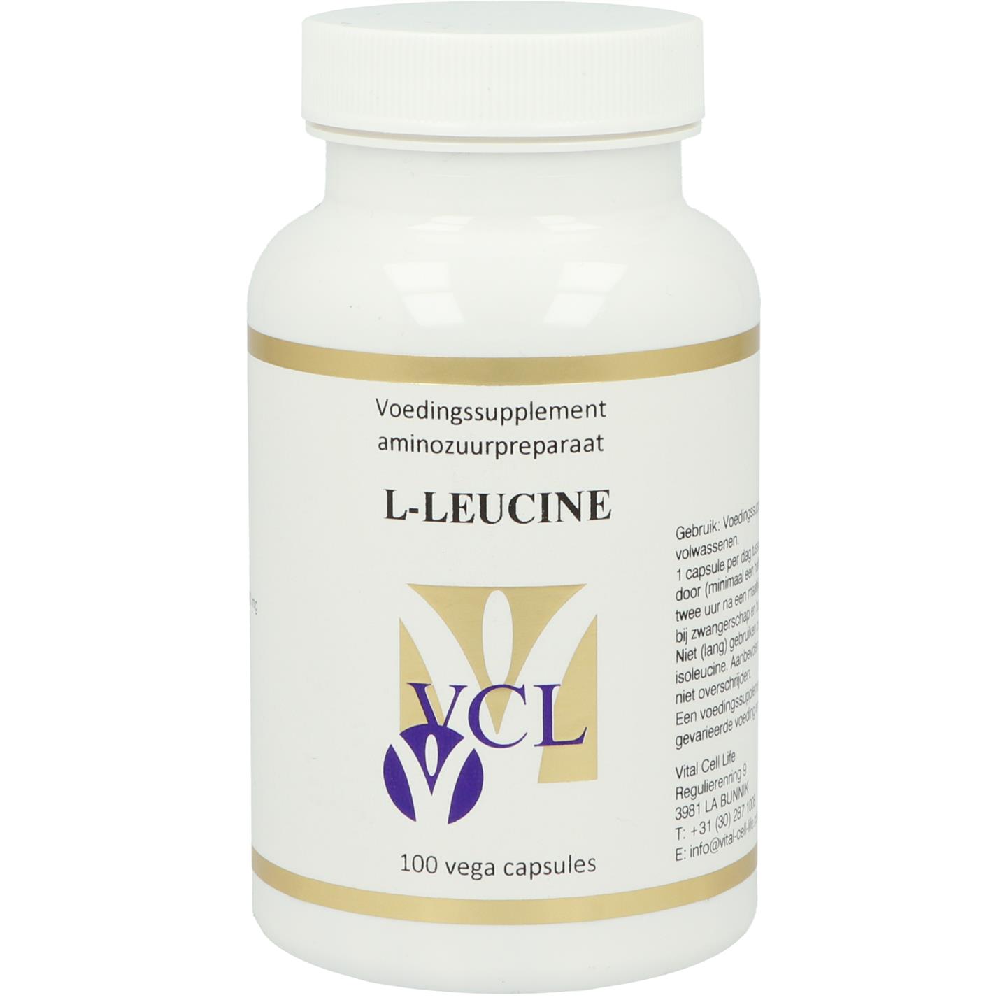 VCL/ Vital Cell Life L-Leucine 400 mg