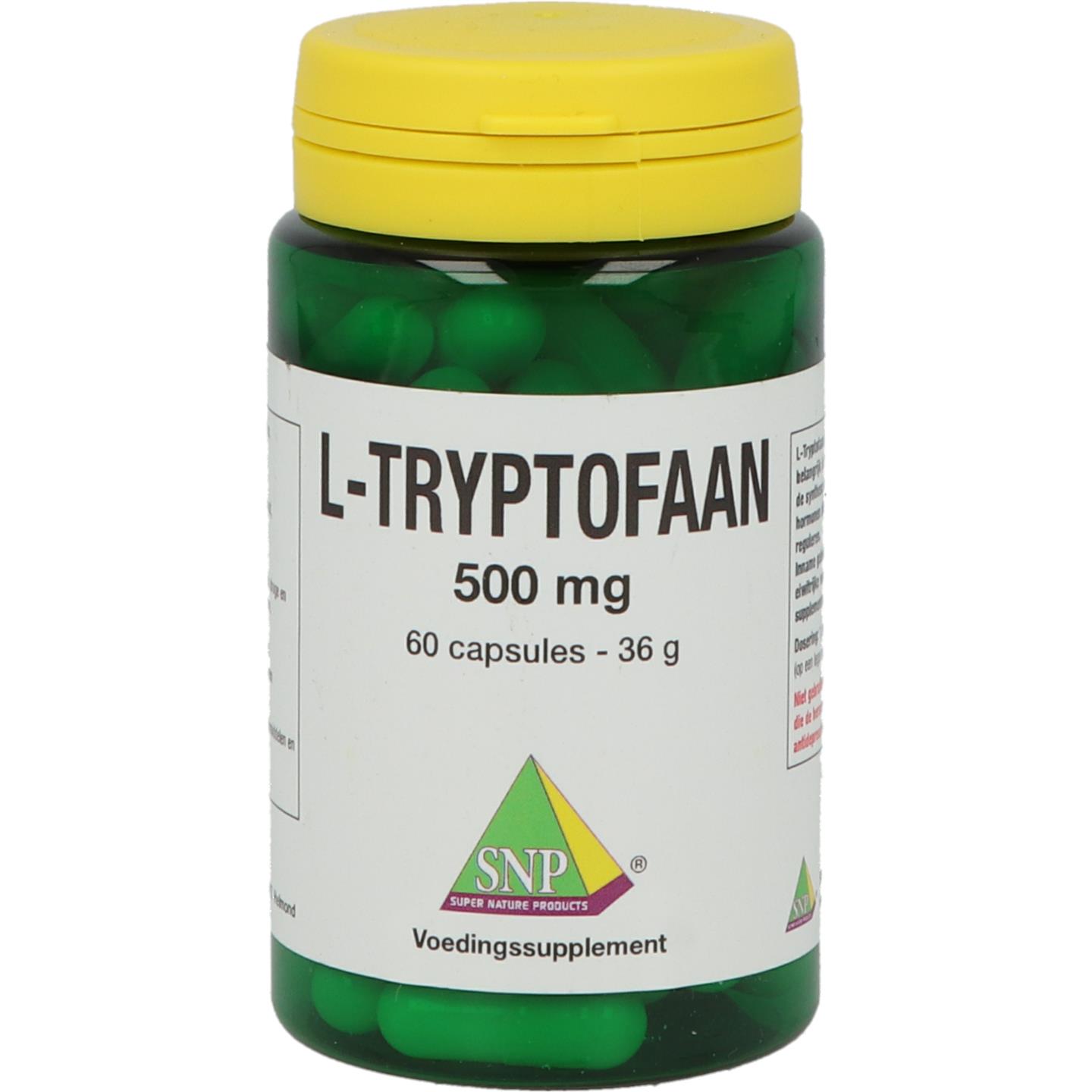 SNP L-Tryptofaan 500 mg