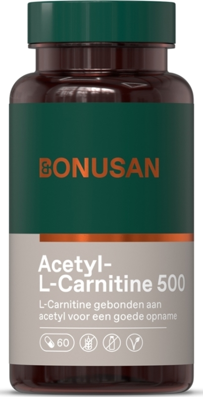 Bonusan Acetyl-l-carnitine 60 Vegetarische Capsules