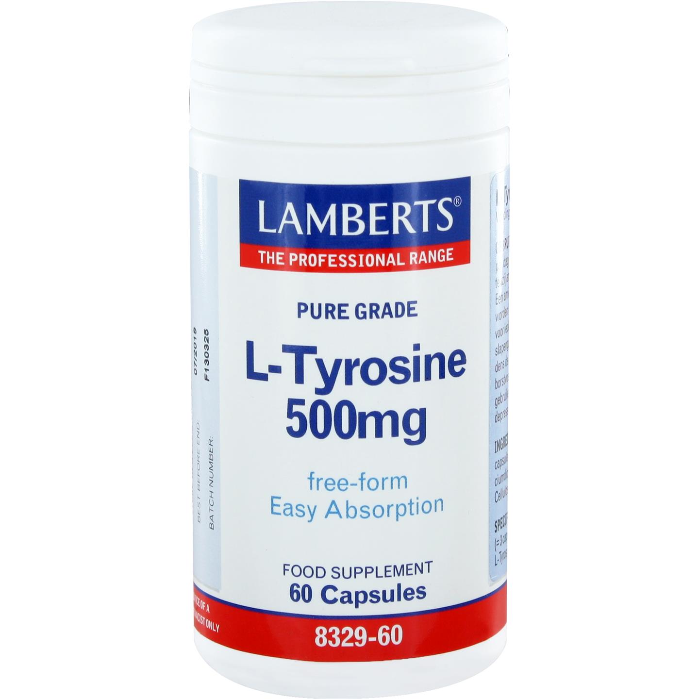 Lamberts L-Tyrosine 500 mg