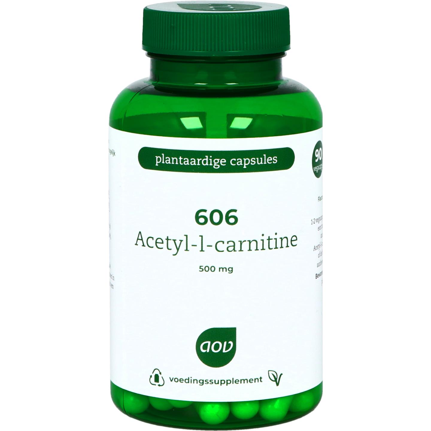 AOV 606 Acetyl-L-Carnitine 500 mg
