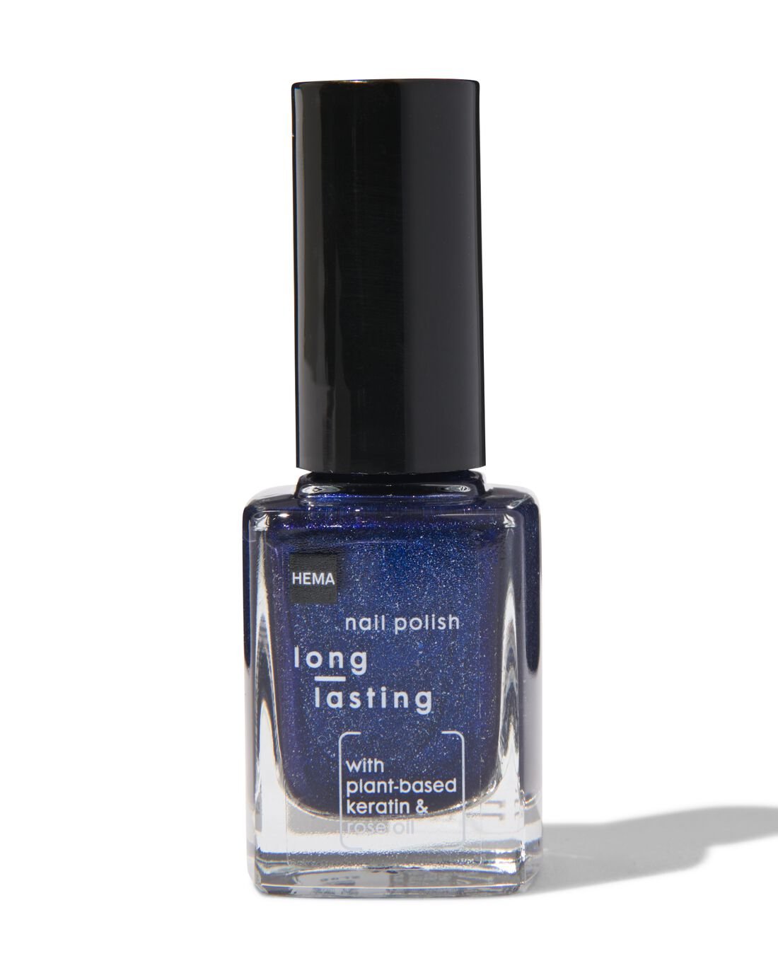 HEMA Long lasting nagellak 1004 cosmos blue (donkerblauw)
