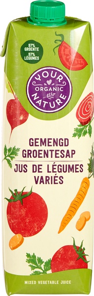 Your Organic Nature Groentesap