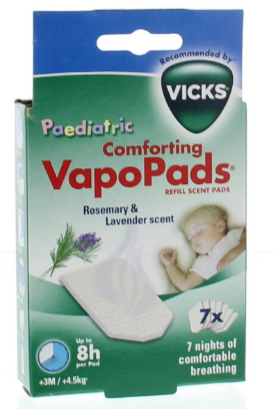 Vicks Vapopad rozemarijn lavendel 7st