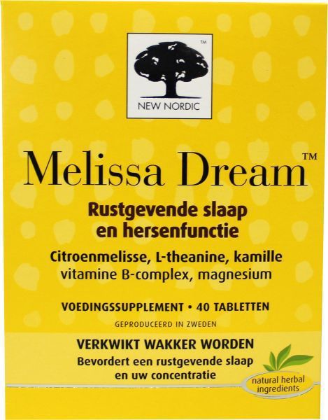 New Nordic Melissa dream 40tab
