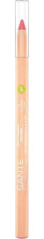 Sante deco Lipliner soft mineral 03 playful rose 1,14 G