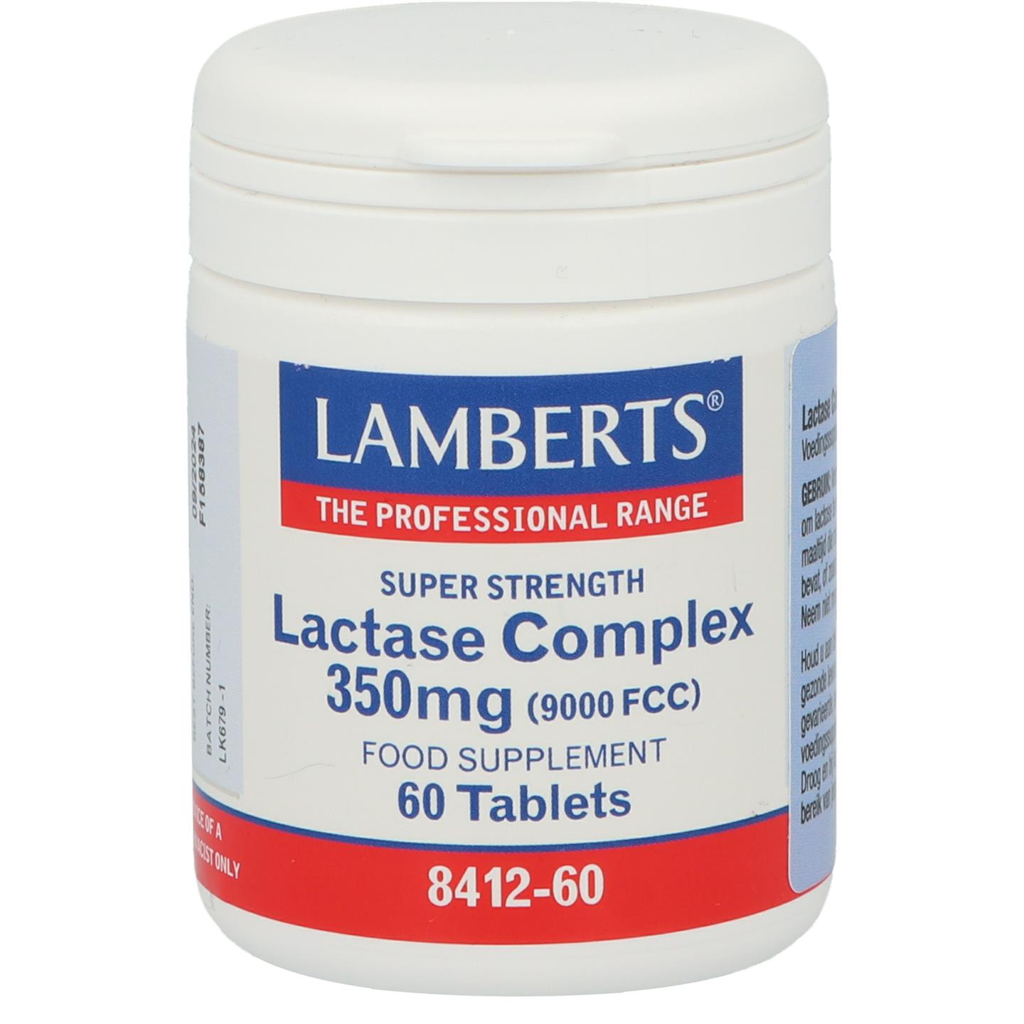 Lamberts Lactase Enzyme 9000 FCC(voorheen Lactase complex)