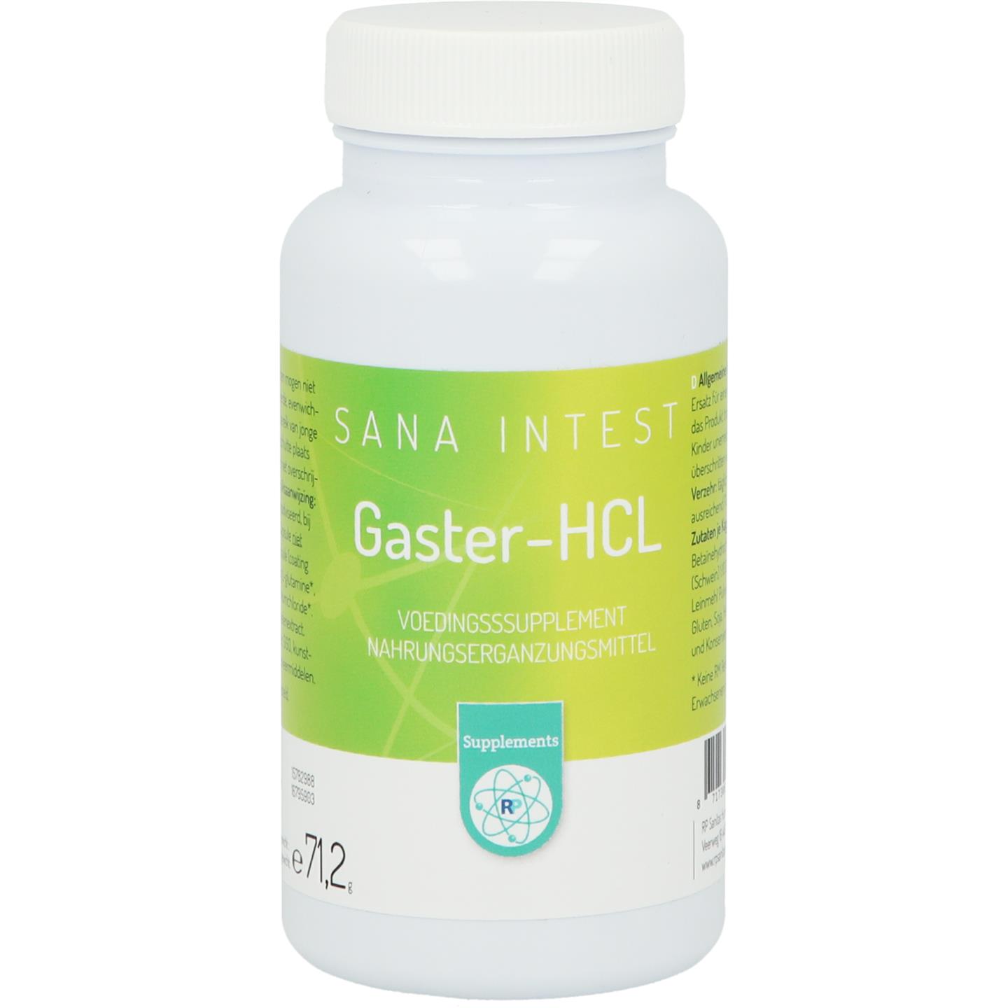 RP Supplements Gaster-HCL