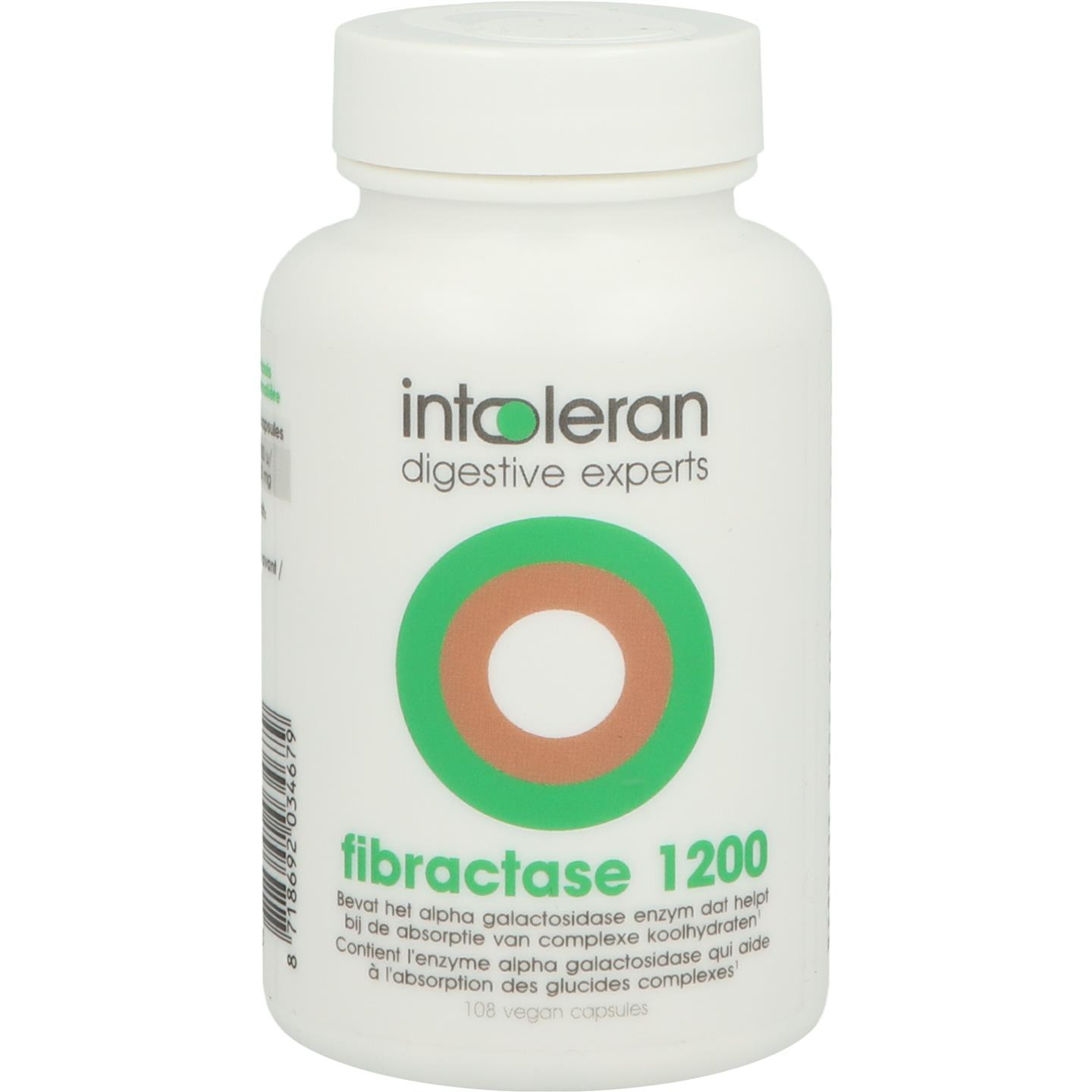 Intoleran Fibractase 1200(voorheen Fibractase Forte)