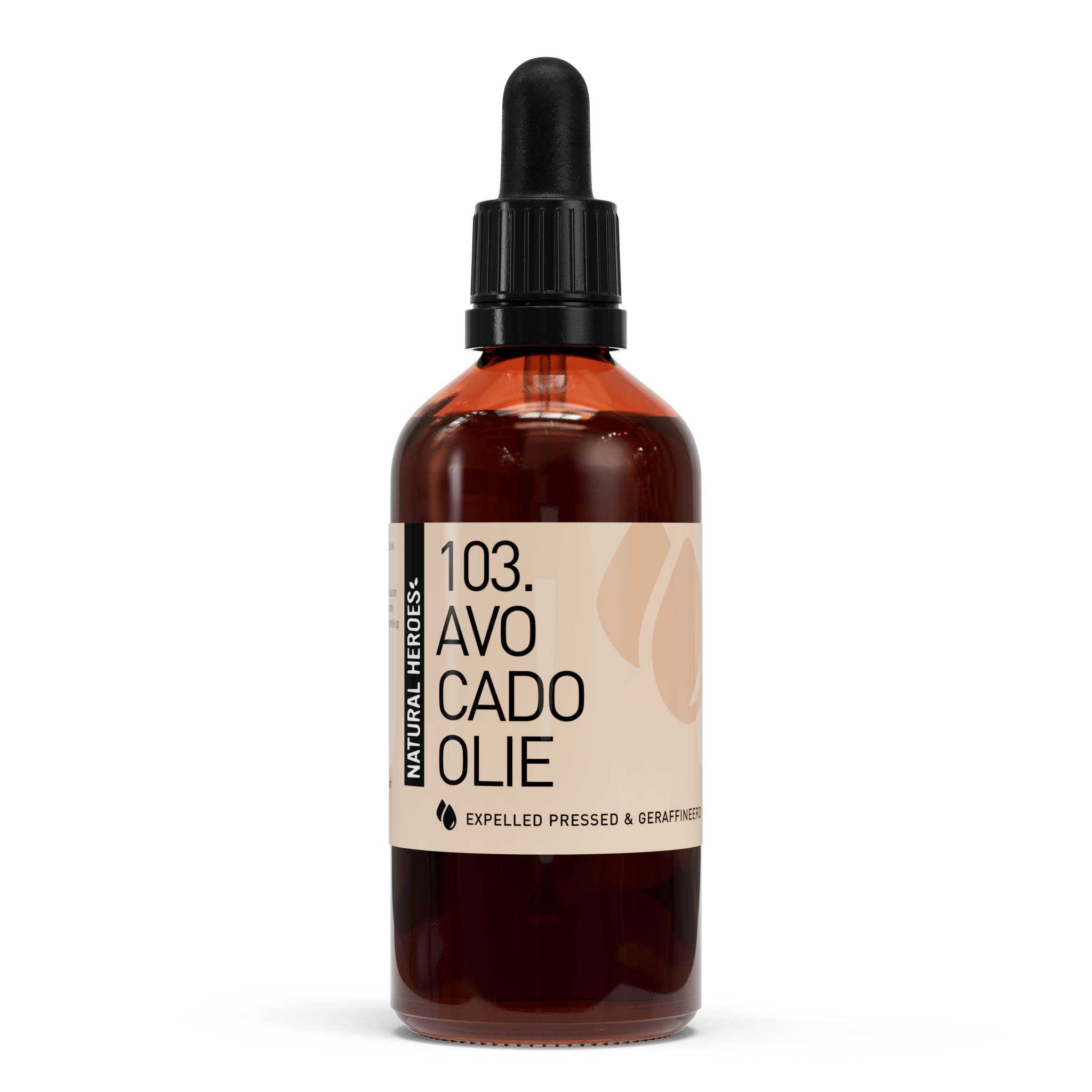 Natural Heroes Avocado Olie (Expeller Pressed & Geraffineerd) 100 ml