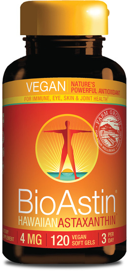 Nutrex Hawaii Vegan Astaxanthine Bioastin 4 mg 120 softgels