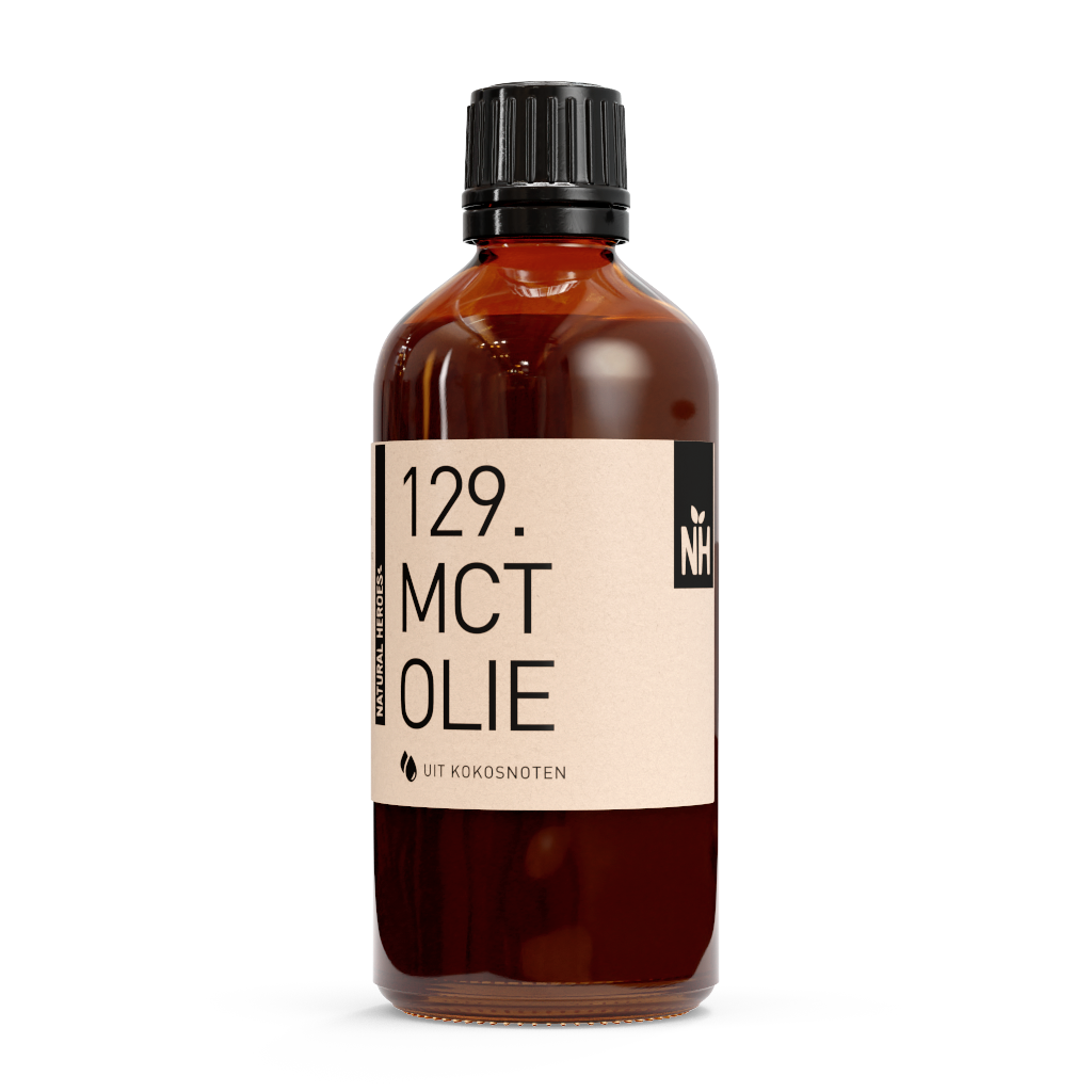Natural Heroes MCT Olie / Gefractioneerde Kokosolie (Food Grade) 100 ml