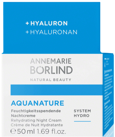Borlind Annemarie  Aqua Nature Rehydrating Night Cream