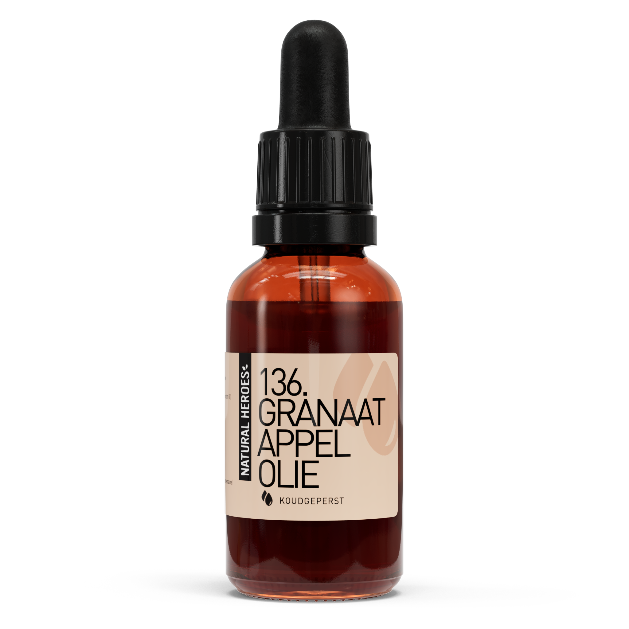 Natural Heroes Granaatappelolie (Koudgeperst & Ongeraffineerd) 30 ml