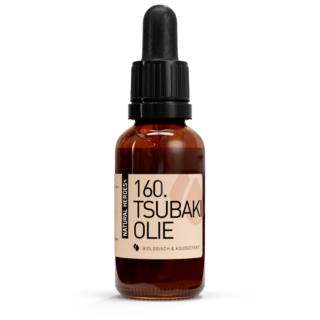 Natural Heroes Japanse Camellia Olie (Biologisch & Koudgeperst) 30 ml