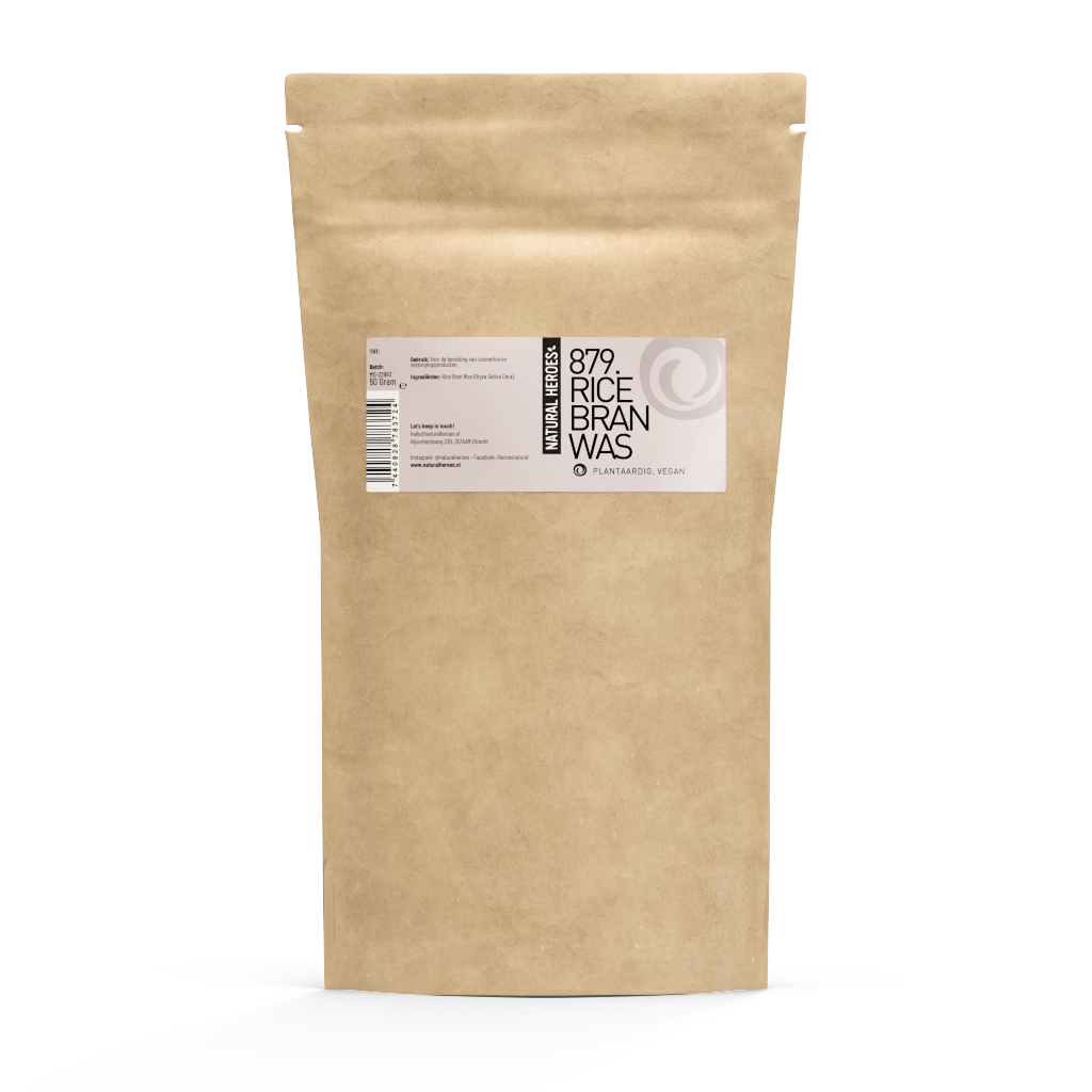 Natural Heroes Rice Bran Was 50 gram