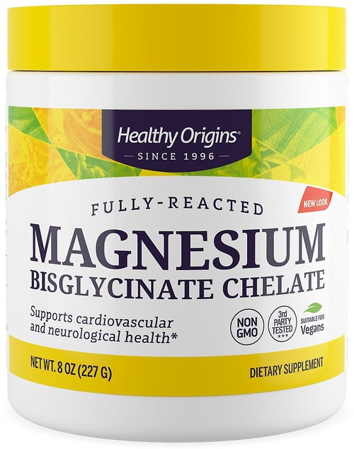 Healthy Origins Magnesium Bisglycinate Poeder 227 gram