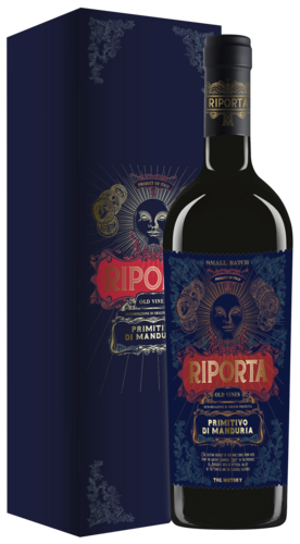 Riporta Primitivo di Manduria Geschenkverpakking 75CL