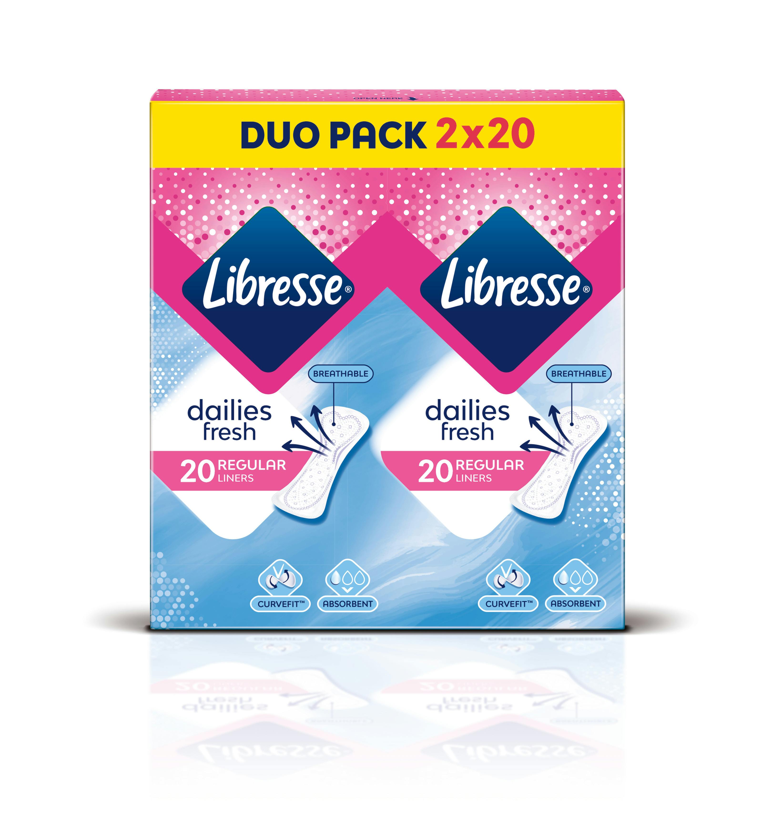 Libresse Dagelijkse Verse Normale Inlegkruisjes 40 st