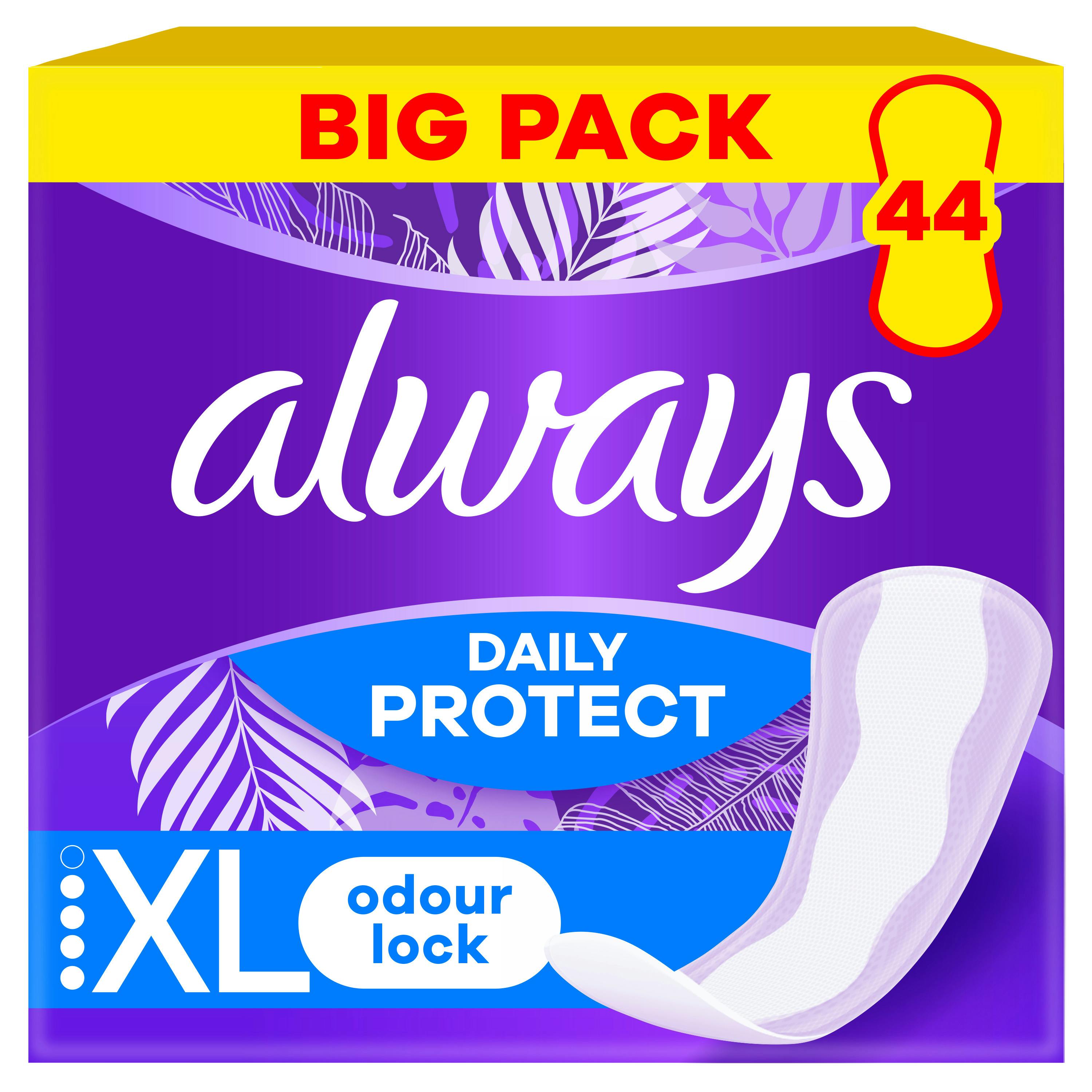 Always Dailies Pantyliners Lang Plus 44 st
