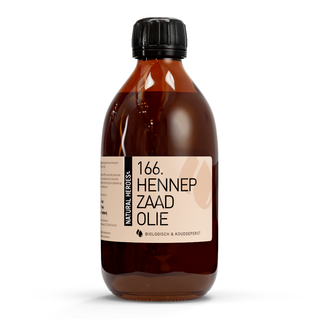 Natural Heroes Hennepzaadolie (Biologisch & Koudgeperst) 300 ml