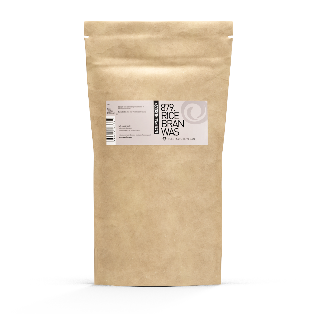 Natural Heroes Rice Bran Was 100 gram