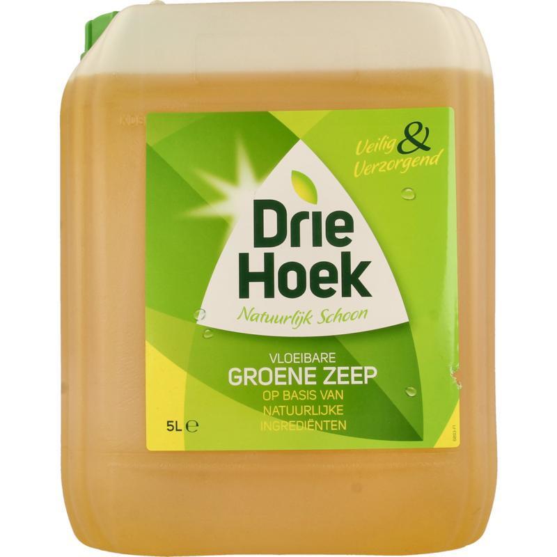 Driehoek Vloeibare groene zeep 5L